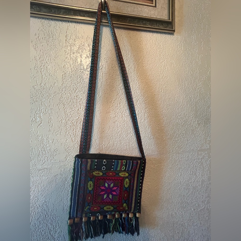 Authentic handmade bag from Michoacán Mexico
